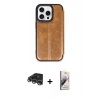 MARSİLYAN™- iPhone 14 Pro Max Kılıf Zirve Yansıma Serisi - Siyah Bilvis 3D Mat Cam Ekran Koruyucu + Raze Metal Kamera Lens - GS