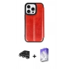 MARSİLYAN™- iPhone 14 Pro Max Kılıf Zirve Yansıma Serisi - Siyah Bilvis 5in1 3D Magic Cam Ekran Koruyucu + Raze Metal Kamera Lens - GS