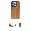 MARSİLYAN™- iPhone 14 Pro Max Kılıf Zirve Yansıma Serisi - Siyah Joko Magic 5D Hayalet Cam + Bilvis Titan Kamera Lens - GS