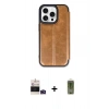 MARSİLYAN™- iPhone 14 Pro Max Kılıf Zirve Yansıma Serisi - Siyah Joko Magic 5D Hayalet Cam + Bilvis Titan Kamera Lens - DNMR