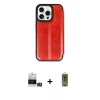 MARSİLYAN™- iPhone 14 Pro Max Kılıf Zirve Yansıma Serisi - Siyah Joko Magic 5D Hayalet Cam + Bilvis Titan Kamera Lens - GS