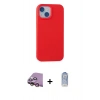 MARSİLYAN™- iPhone 15 Kılıf Ahenk Serisi - Siyah Joko Magic 5D Cam + Raze Metal Kamera Lens - PE