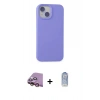 MARSİLYAN™- iPhone 15 Kılıf Ahenk Serisi - Siyah Joko Magic 5D Cam + Raze Metal Kamera Lens - PE