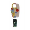 MARSİLYAN™- iPhone 15 Kılıf Akış Yansıma - Şeffaf 360 Full Body Arka Koruyucu