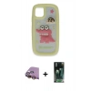 MARSİLYAN™- iPhone 15 Kılıf Akış Yansıma - Şeffaf 360 Full Body Arka Koruyucu + Raze Metal Kamera Lens - SI