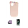 MARSİLYAN™- iPhone 15 Kılıf Akış Yansıma - Siyah 360 Mat Full Body Arka Koruyucu + Raze Metal Kamera Lens - YL