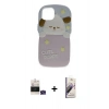 MARSİLYAN™- iPhone 15 Kılıf Akış Yansıma - Siyah Bilvis 3D Mat Cam Ekran Koruyucu + Bilvis Titan Kamera Lens - YL