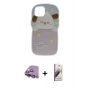 MARSİLYAN™- iPhone 15 Kılıf Akış Yansıma - Siyah Bilvis 3D Mat Cam Ekran Koruyucu + Raze Metal Kamera Lens - PE