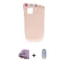 MARSİLYAN™- iPhone 15 Kılıf Akış Yansıma - Siyah Joko Magic 5D Cam + Raze Metal Kamera Lens - PE