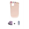 MARSİLYAN™- iPhone 15 Kılıf Akış Yansıma - Siyah Joko Magic 5D Cam + Raze Metal Kamera Lens - YL