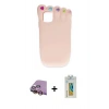 MARSİLYAN™- iPhone 15 Kılıf Akış Yansıma - Siyah Polymer Nano Ekran Koruyucu + Raze Metal Kamera Lens - SI