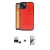 MARSİLYAN™- iPhone 15 Kılıf Kıvılcım Işık Serisi - Siyah Bilvis 3D Mat Cam Ekran Koruyucu + Bilvis Titan Kamera Lens - PE