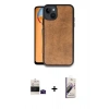 MARSİLYAN™- iPhone 15 Kılıf Kıvılcım Işık Serisi - Siyah Bilvis 3D Mat Cam Ekran Koruyucu + Bilvis Titan Kamera Lens - SH
