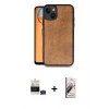 MARSİLYAN™- iPhone 15 Kılıf Kıvılcım Işık Serisi - Siyah Bilvis 3D Mat Cam Ekran Koruyucu + Bilvis Titan Kamera Lens - YL