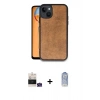 MARSİLYAN™- iPhone 15 Kılıf Kıvılcım Işık Serisi - Siyah Joko Magic 5D Cam + Bilvis Titan Kamera Lens - YL