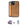 MARSİLYAN™- iPhone 15 Kılıf Kıvılcım Işık Serisi - Siyah Joko Magic 5D Cam + Raze Metal Kamera Lens - YL