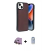 MARSİLYAN™- iPhone 15 Kılıf Kıvılcım Işık Serisi - Siyah Joko Magic 5D Cam + Raze Metal Kamera Lens - SI