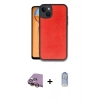 MARSİLYAN™- iPhone 15 Kılıf Kıvılcım Işık Serisi - Siyah Joko Magic 5D Cam + Raze Metal Kamera Lens - SI