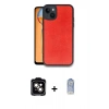 MARSİLYAN™- iPhone 15 Kılıf Kıvılcım Işık Serisi - Siyah Joko Magic 5D Cam + PVD Metal Kamera Lens - TU