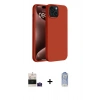MARSİLYAN™- iPhone 15 Kılıf Kozmos Yansıma Özel Seri - Siyah Joko Magic 5D Cam + Bilvis Titan Kamera Lens - PE