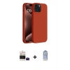 MARSİLYAN™- iPhone 15 Kılıf Kozmos Yansıma Özel Seri - Siyah Joko Magic 5D Cam + Bilvis Titan Kamera Lens - SH