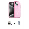 MARSİLYAN™- iPhone 15 Kılıf Nova Asil Prime - Siyah Joko Magic 5D Cam + Bilvis Titan Kamera Lens - PE