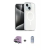 MARSİLYAN™- iPhone 15 Kılıf Nova Asil Prime - Siyah Joko Magic 5D Cam + Raze Metal Kamera Lens - YL