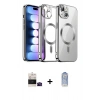 MARSİLYAN™- iPhone 15 Kılıf Nova Işık Özel Seri - Siyah Joko Magic 5D Cam + Bilvis Titan Kamera Lens - SH