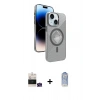 MARSİLYAN™- iPhone 15 Kılıf Nova Modern Prime - Siyah Joko Magic 5D Cam + Bilvis Titan Kamera Lens - YL