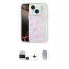 MARSİLYAN™- iPhone 15 Kılıf Odak Prime - Siyah Joko Magic 5D Cam + Bilvis Titan Kamera Lens - PE