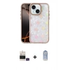 MARSİLYAN™- iPhone 15 Kılıf Odak Prime - Siyah Joko Magic 5D Cam + Bilvis Titan Kamera Lens - YL