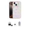 MARSİLYAN™- iPhone 15 Kılıf Odak Prime - Siyah Joko Magic 5D Cam + Bilvis Titan Kamera Lens - YL