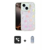 MARSİLYAN™- iPhone 15 Kılıf Odak Prime - Siyah Joko Magic 5D Cam + PVD Metal Kamera Lens - YL