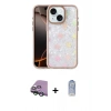 MARSİLYAN™- iPhone 15 Kılıf Odak Prime - Siyah Joko Magic 5D Cam + Raze Metal Kamera Lens - YL