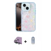 MARSİLYAN™- iPhone 15 Kılıf Odak Prime - Siyah Joko Magic 5D Cam + Raze Metal Kamera Lens - YL