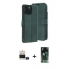MARSİLYAN™- iPhone 15 Kılıf Siluet Işık Serisi - Şeffaf 360 Full Body Arka Koruyucu + Bilvis Titan Kamera Lens - PE