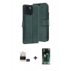 MARSİLYAN™- iPhone 15 Kılıf Siluet Işık Serisi - Şeffaf 360 Full Body Arka Koruyucu + Bilvis Titan Kamera Lens - YL