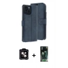 MARSİLYAN™- iPhone 15 Kılıf Siluet Işık Serisi - Şeffaf 360 Full Body Arka Koruyucu + PVD Metal Kamera Lens - TU