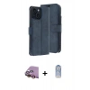MARSİLYAN™- iPhone 15 Kılıf Siluet Işık Serisi - Siyah Joko Magic 5D Cam + Raze Metal Kamera Lens - SI