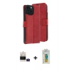 MARSİLYAN™- iPhone 15 Kılıf Siluet Işık Serisi - Siyah Polymer Nano Ekran Koruyucu + Bilvis Titan Kamera Lens - PE