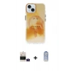 MARSİLYAN™- iPhone 15 Kılıf Ufuk Doku Prime - Siyah Joko Magic 5D Cam + Bilvis Titan Kamera Lens - PE