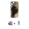 MARSİLYAN™- iPhone 15 Kılıf Ufuk Doku Prime - Siyah Joko Magic 5D Cam + Raze Metal Kamera Lens - SI