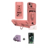 MARSİLYAN™- iPhone 15 Kılıf Vadi Form Prime - Şeffaf 360 Full Body Arka Koruyucu + Raze Metal Kamera Lens - PE