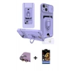 MARSİLYAN™- iPhone 15 Kılıf Vadi Form Prime - Siyah Buffer Hayalet Cam Ekran Koruyucu + Raze Metal Kamera Lens - SI