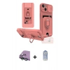MARSİLYAN™- iPhone 15 Kılıf Vadi Form Prime - Siyah Joko Magic 5D Cam + Raze Metal Kamera Lens - YL