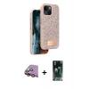 MARSİLYAN™- iPhone 15 Kılıf Vadi Klasik Serisi - Siyah 360 Mat Full Body Arka Koruyucu + Raze Metal Kamera Lens - PE