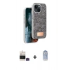 MARSİLYAN™- iPhone 15 Kılıf Vadi Klasik Serisi - Siyah Joko Magic 5D Cam + Bilvis Titan Kamera Lens - YL