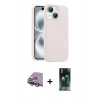 MARSİLYAN™- iPhone 15 Kılıf Yankı Form Serisi - Şeffaf 360 Full Body Arka Koruyucu + Raze Metal Kamera Lens - YL