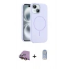 MARSİLYAN™- iPhone 15 Kılıf Yankı Form Serisi - Siyah Joko Magic 5D Cam + Raze Metal Kamera Lens - SI