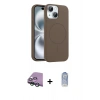 MARSİLYAN™- iPhone 15 Kılıf Yankı Form Serisi - Siyah Joko Magic 5D Cam + Raze Metal Kamera Lens - YL